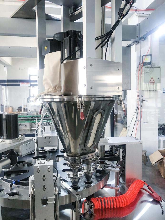 Coffee capsule auger hopper equipment reference