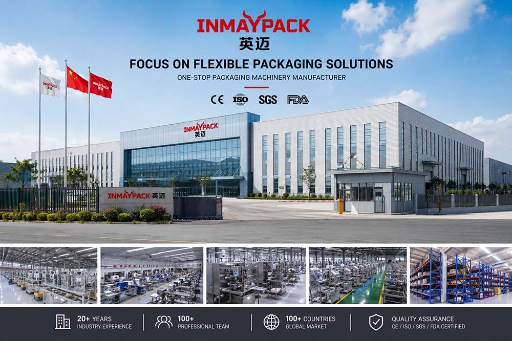 INMAYPACK packaging machinery manufacturing facility in Shanghai China
