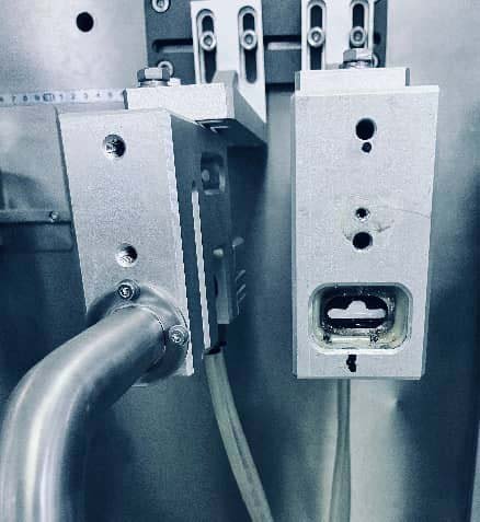 Vacuum suction-cup pouch opening system with verification sensor