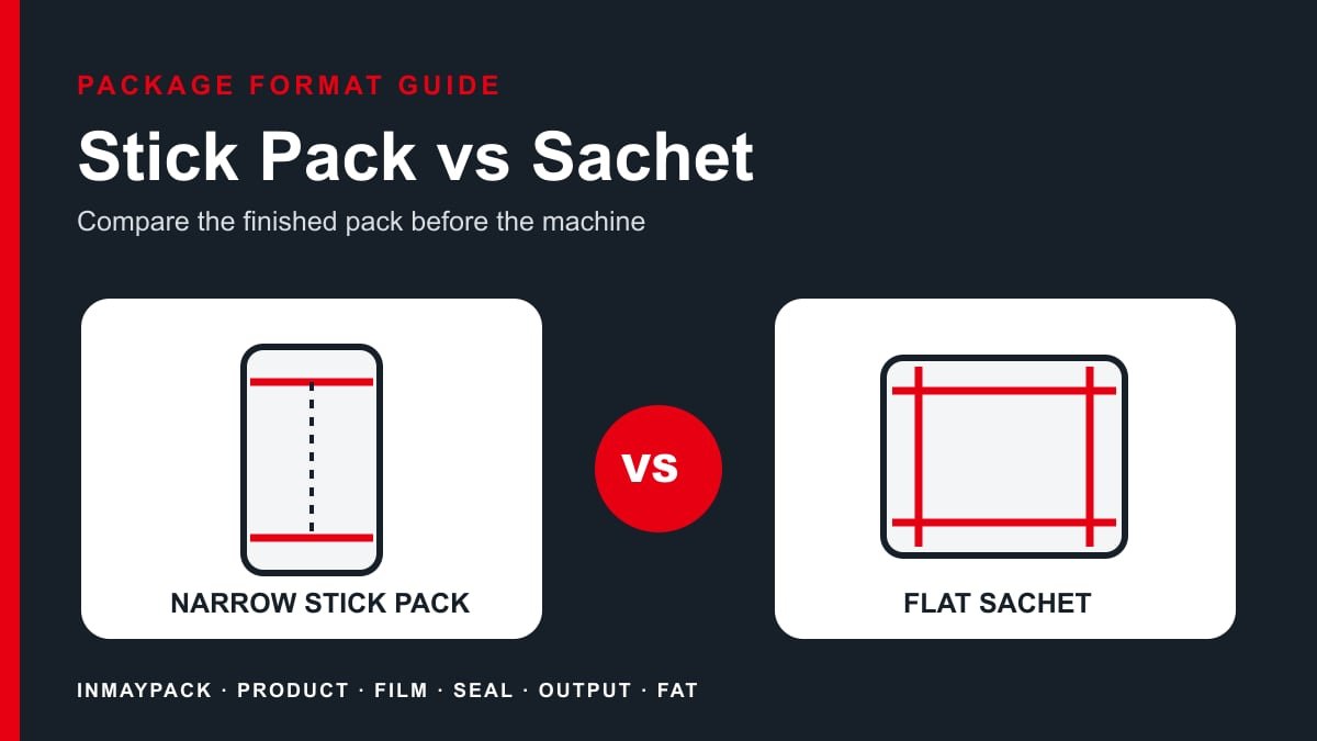 Stick pack and sachet format comparison for coffee powder packaging