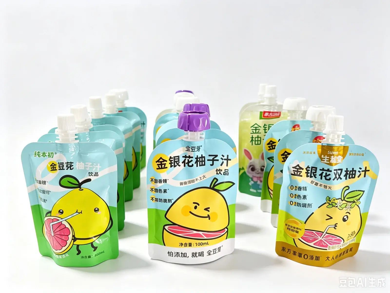 Yogurt top-spout pouch samples for dairy packaging machine review